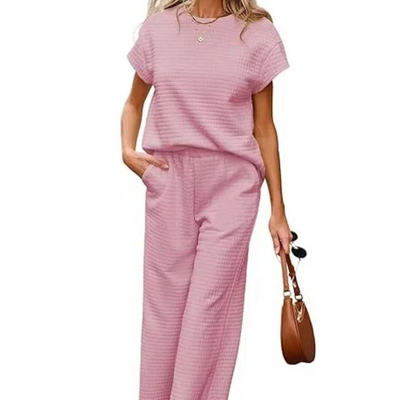 Corinne | Cozy Sweater and Relaxed Pants Set