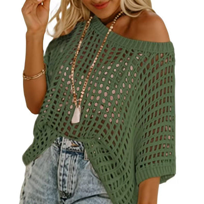 Jiselle | Stylish Scoop Neck Sweater