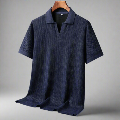Cavallaro Knitted Polo Shirt