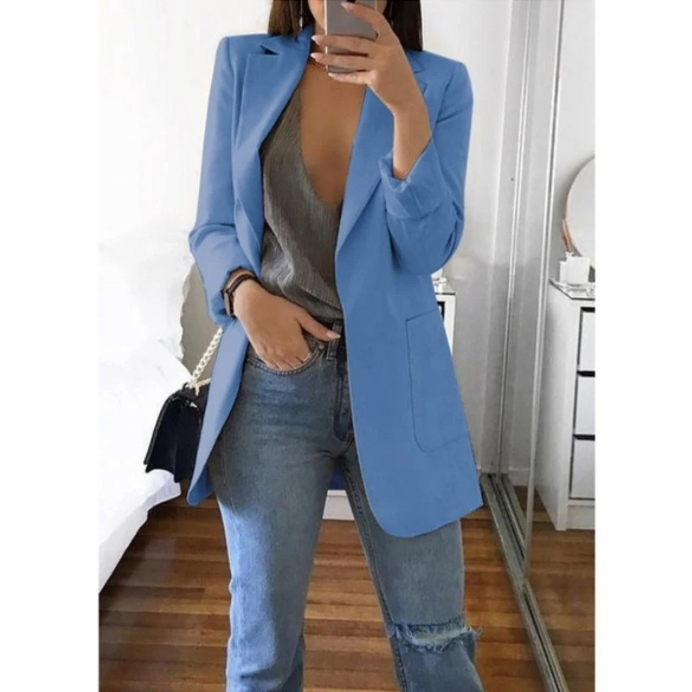 Vayana | Stylish Long Blazer