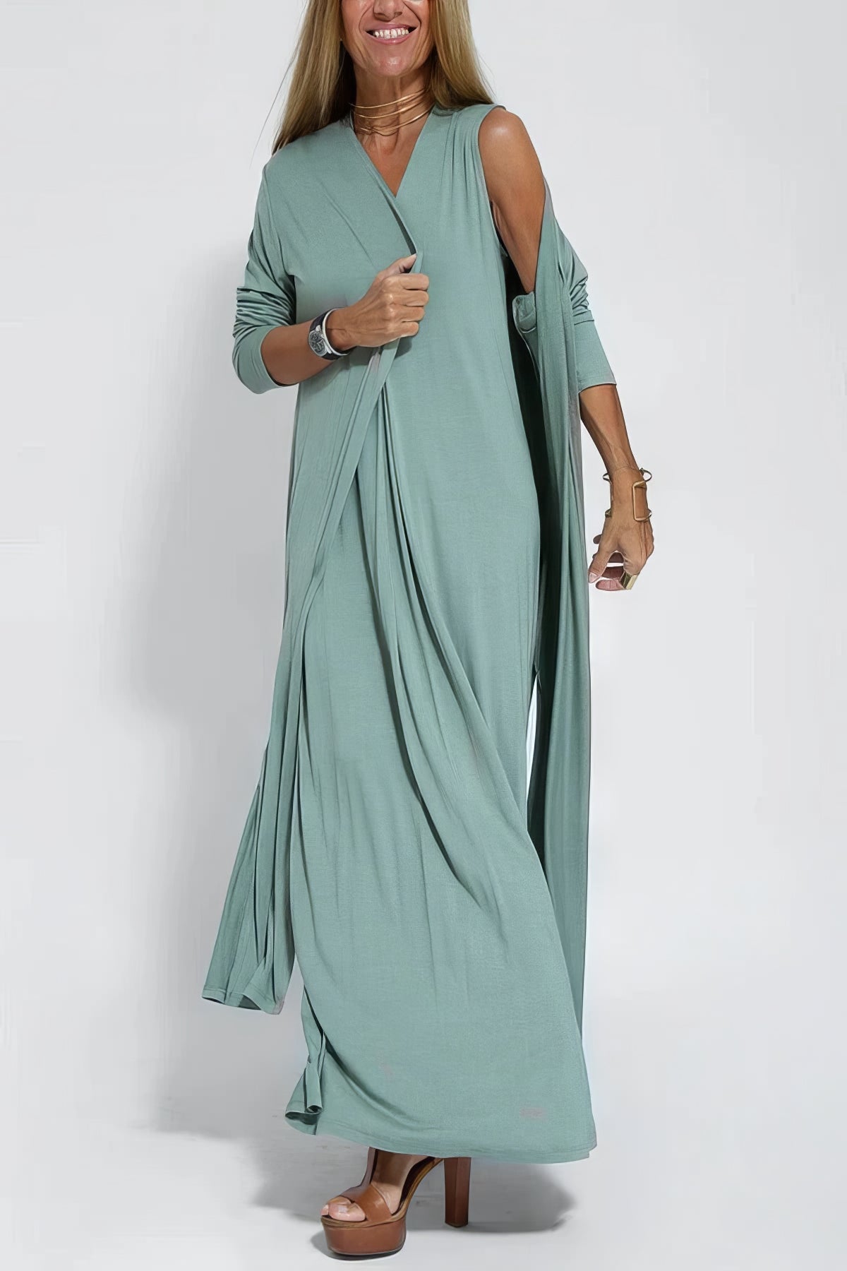 Ember | Elegant Two-Piece Dress Set